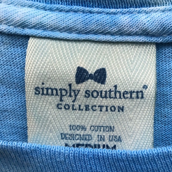 Simply Southern Small T-Shirt Tie Dye Turtle Graphic Tee NEW Rainbow Spiral - Picture 4 of 7